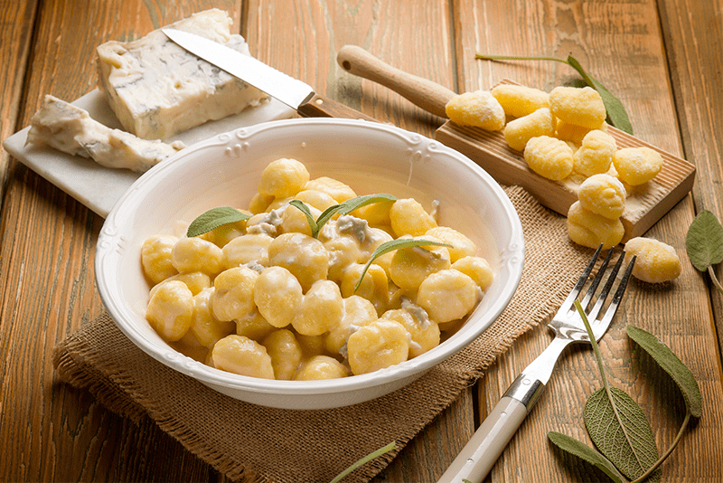 gnocchi al gorgonzola