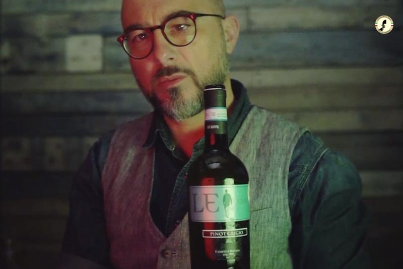 Filippo Bartolotta presenta il Pinot Grigio Le Rive